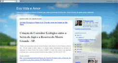 Desktop Screenshot of ecovidaeamor.blogspot.com