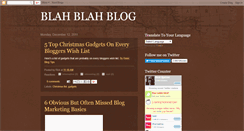 Desktop Screenshot of blah-blahblog.blogspot.com