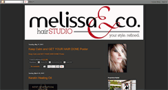 Desktop Screenshot of melissaandcohairstudio.blogspot.com