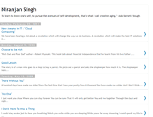 Tablet Screenshot of kniranjansingh.blogspot.com