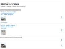Tablet Screenshot of djalmaeletricista.blogspot.com