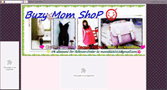 Desktop Screenshot of buzymom2012.blogspot.com