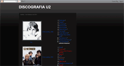 Desktop Screenshot of discografiau2.blogspot.com