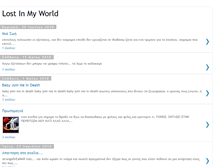 Tablet Screenshot of lostinmyworld-jessica.blogspot.com