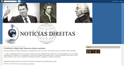 Desktop Screenshot of noticiasdireitas.blogspot.com