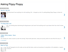 Tablet Screenshot of makingflippyfloppy.blogspot.com