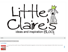 Tablet Screenshot of littleclairesdesigns.blogspot.com