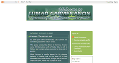 Desktop Screenshot of carmen-cebu.blogspot.com