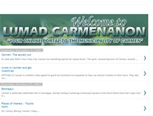 Tablet Screenshot of carmen-cebu.blogspot.com