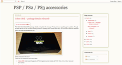 Desktop Screenshot of e-psp-accessory.blogspot.com