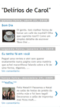 Mobile Screenshot of deliriosdecarol.blogspot.com