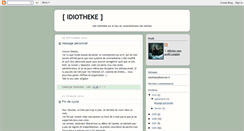 Desktop Screenshot of idiotheke.blogspot.com