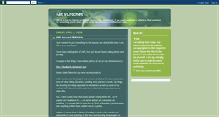 Desktop Screenshot of katscrochet.blogspot.com