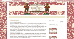 Desktop Screenshot of abohemianmarket.blogspot.com