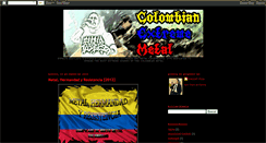 Desktop Screenshot of colombianextrememetal.blogspot.com