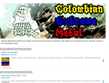 Tablet Screenshot of colombianextrememetal.blogspot.com