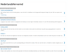 Tablet Screenshot of nederlandshervormd.blogspot.com