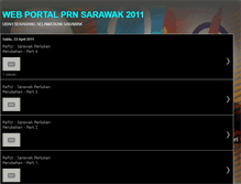 Tablet Screenshot of prnsarawak2011.blogspot.com