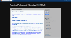 Desktop Screenshot of practicaeducativa2012uno.blogspot.com