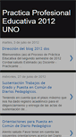 Mobile Screenshot of practicaeducativa2012uno.blogspot.com