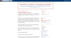 Desktop Screenshot of musingsfromamuddlemind.blogspot.com