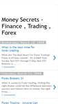 Mobile Screenshot of finance-forex-trade.blogspot.com