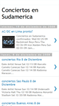 Mobile Screenshot of conciertos1.blogspot.com