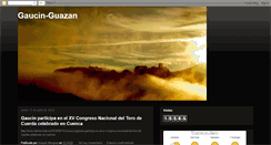 Desktop Screenshot of gaucin-guazan.blogspot.com