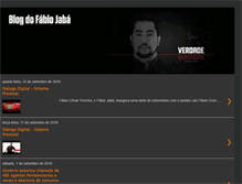 Tablet Screenshot of blogdofabiojaba.blogspot.com