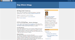 Desktop Screenshot of dagottersblogg.blogspot.com