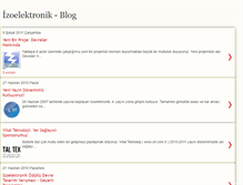Tablet Screenshot of izoelektronik.blogspot.com