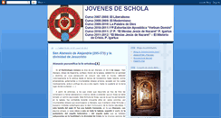 Desktop Screenshot of joveneschola.blogspot.com