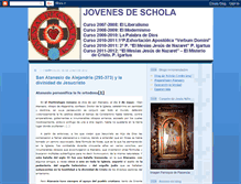 Tablet Screenshot of joveneschola.blogspot.com