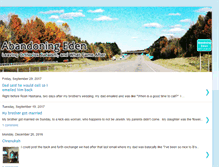 Tablet Screenshot of abandoningeden.blogspot.com