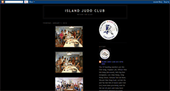 Desktop Screenshot of islandjudoclub.blogspot.com