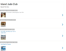 Tablet Screenshot of islandjudoclub.blogspot.com