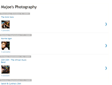 Tablet Screenshot of majoesphotography.blogspot.com