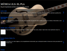 Tablet Screenshot of musicaelpla.blogspot.com