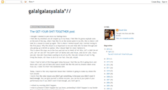 Desktop Screenshot of galagalasyalala.blogspot.com