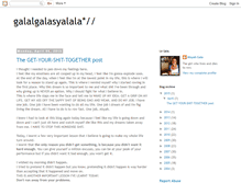 Tablet Screenshot of galagalasyalala.blogspot.com