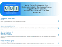 Tablet Screenshot of cdi-sergipe.blogspot.com