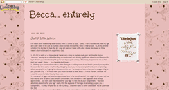 Desktop Screenshot of beccaetal.blogspot.com