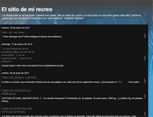 Tablet Screenshot of elsitiodemirecreo5b.blogspot.com