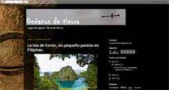 Desktop Screenshot of oceanosdetierra.blogspot.com