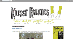 Desktop Screenshot of krissykreates.blogspot.com