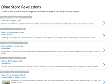Tablet Screenshot of dimestorerevelations.blogspot.com