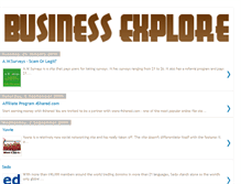 Tablet Screenshot of bussiness-explorer.blogspot.com