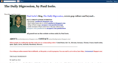 Desktop Screenshot of dailydigression.blogspot.com