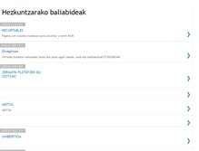 Tablet Screenshot of hezkuntzabaliabideak.blogspot.com