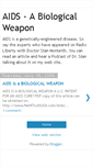 Mobile Screenshot of aids-biologicalweapon.blogspot.com